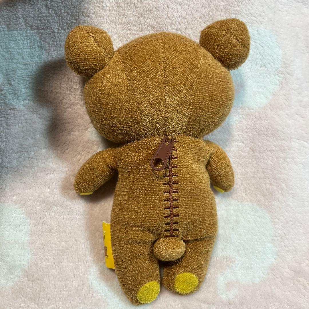 リラックマ ぬいぐるみ 初期 Rilakkuma タオル生地 希少 当時物 レア