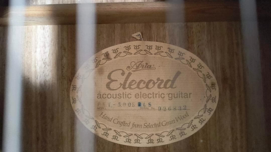 Aria　Elecord　FET-500E　エレアコ