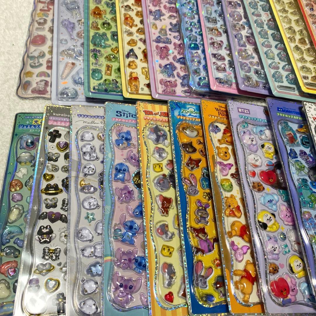 【正規品】プチドロップステッカー　ボンボンドロップシール ✩ 45点 まとめ売り