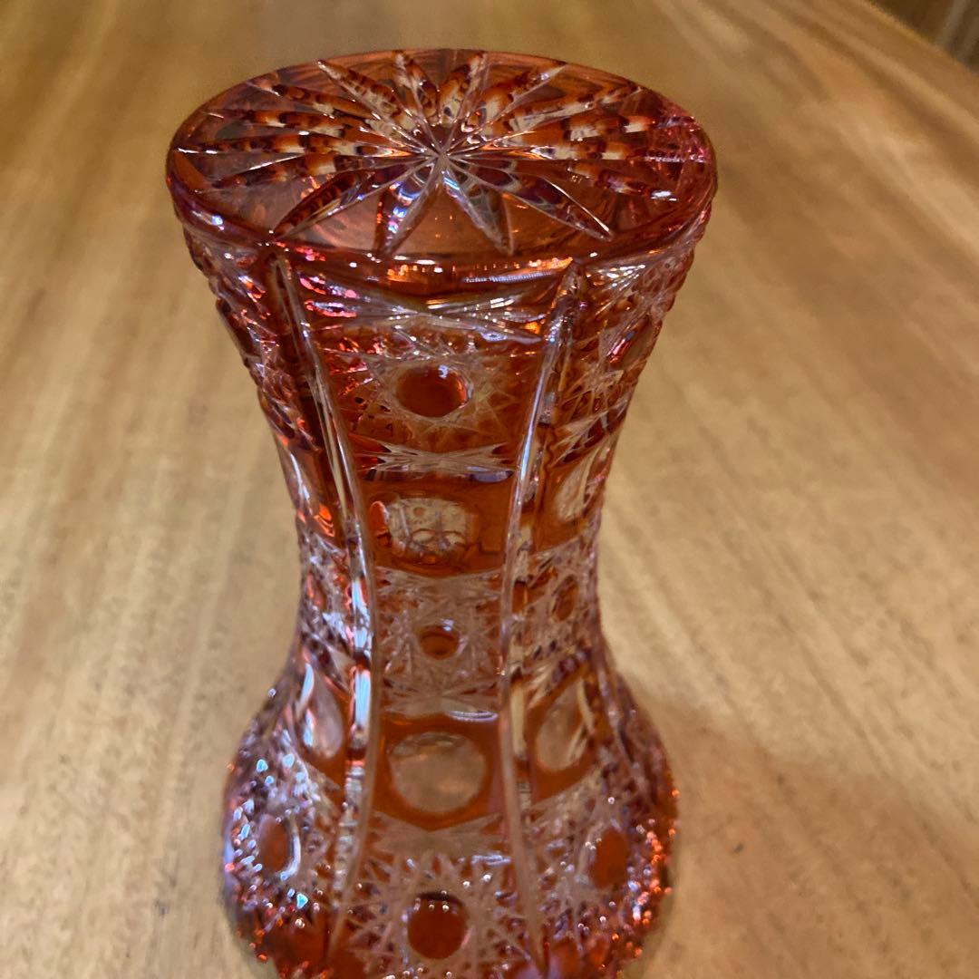 CAESARCRYSTAL BOHEMIAE24% クリスタルフラワーベース