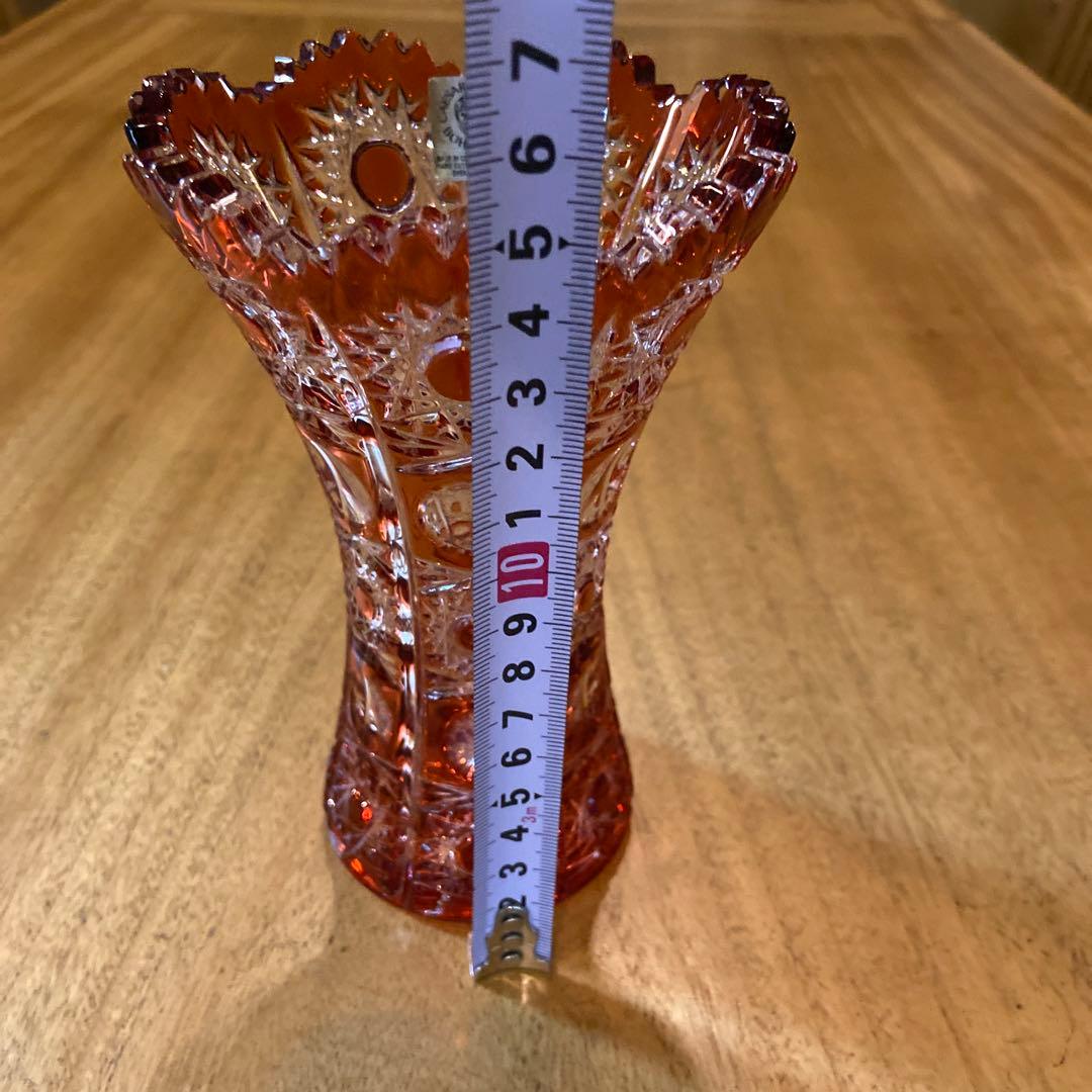 CAESARCRYSTAL BOHEMIAE24% クリスタルフラワーベース