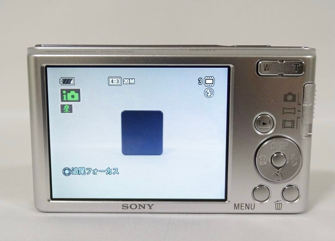 【美品】ソニー SONY DSC-W830 コンパクトデジタルカメラ 元箱付き