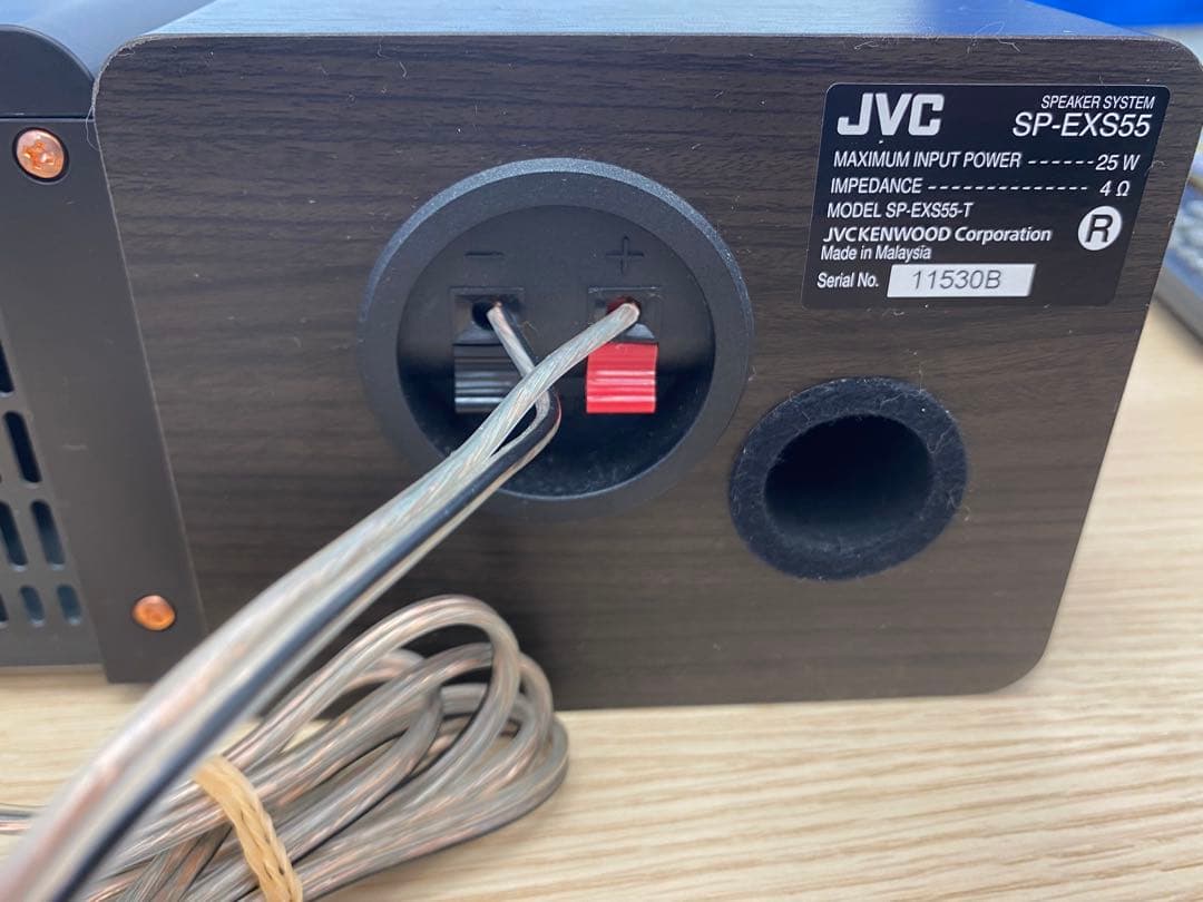 【中古】2020年製 美品JVC コンパクトコンポーネントシステム EX-S55