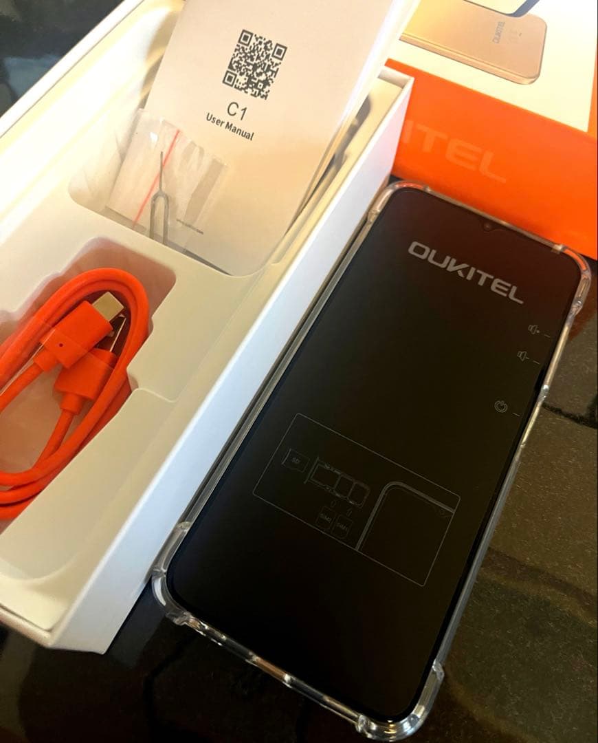 【新品‼️ケース付】SIMフリー OUKITEL C1 128GB 早い者勝ち‼️