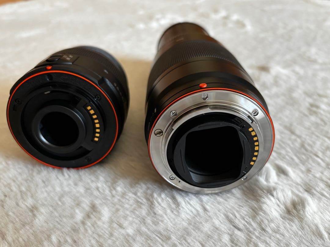 SONY α57 一眼レフ レンズ2本セット18-55mm 75-300mm