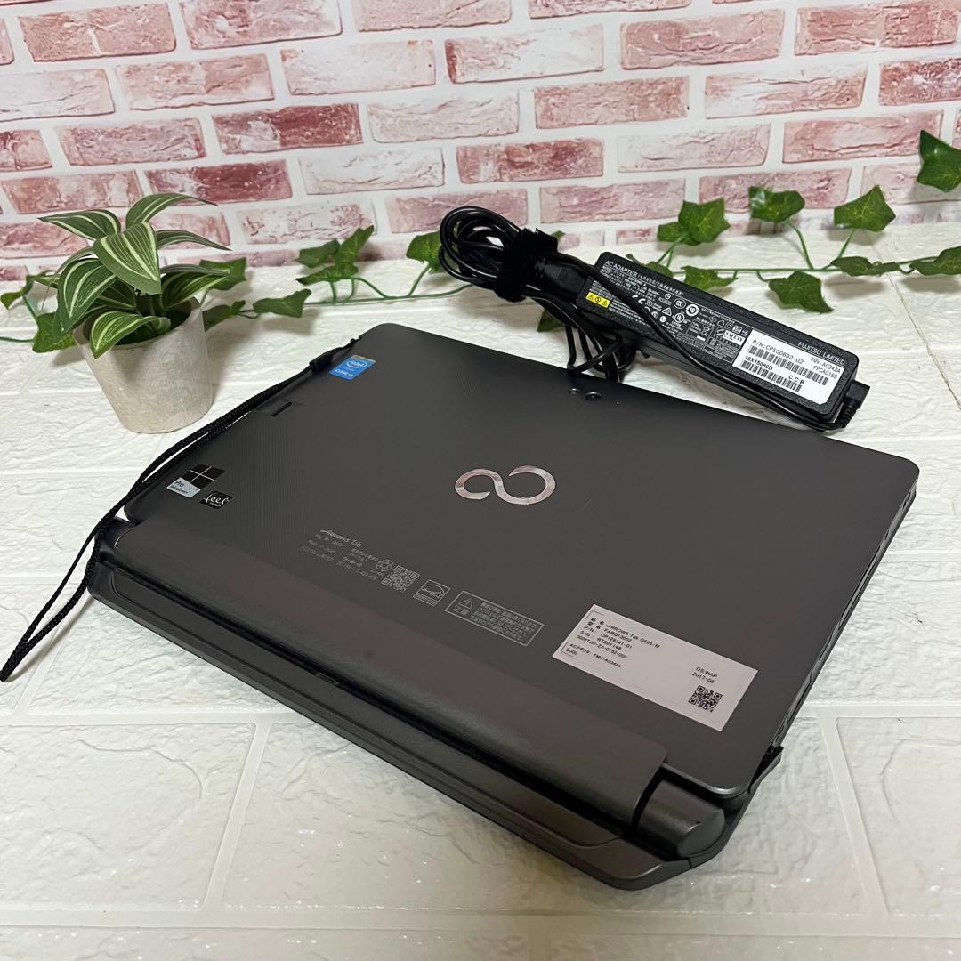 ★タッチパネル美品SSD128GB★Q665/M カメラ ノートPC340