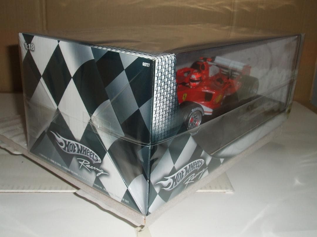 未開封　フェラーリ　F２００５　M・シューマッハ　＃１　マテル　１／１８