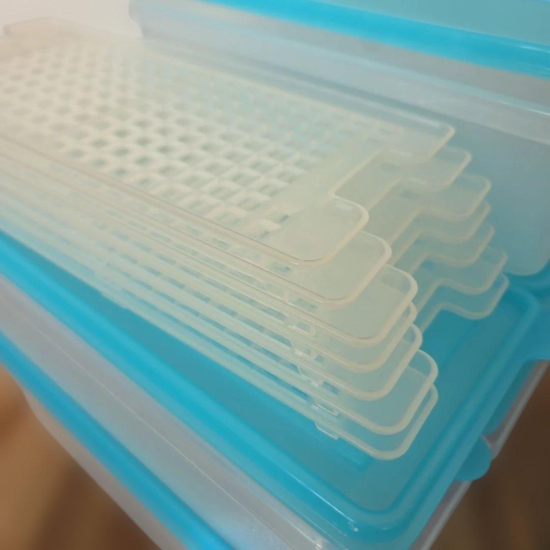 タッパーウェア SSケース 7点セット 小２中５美品 Tupperwareすのこ