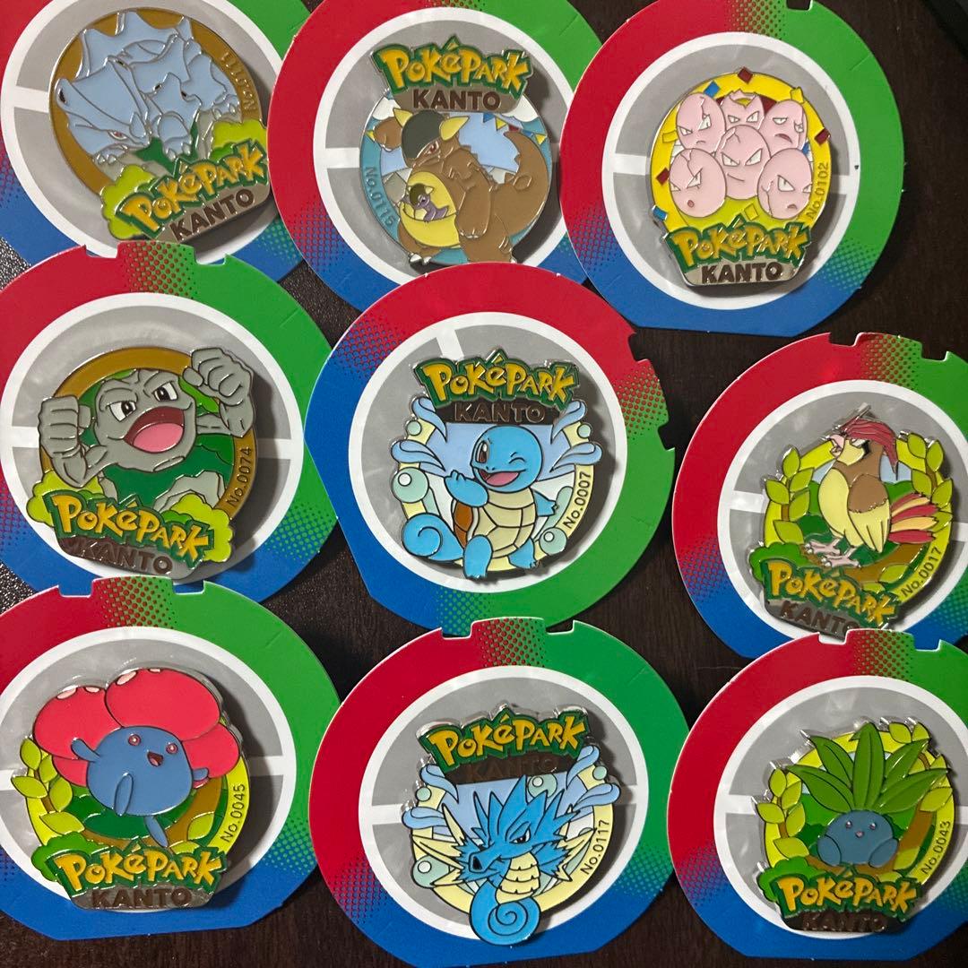 ポケパーク　ピンバッジ　セット