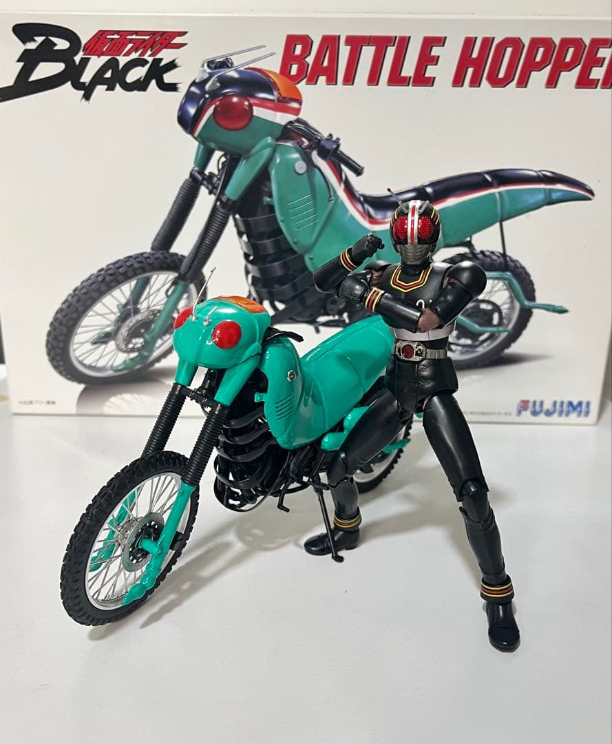 仮面ライダー BLACK S.H.Figuartsフジミ模型　バトルホッパー