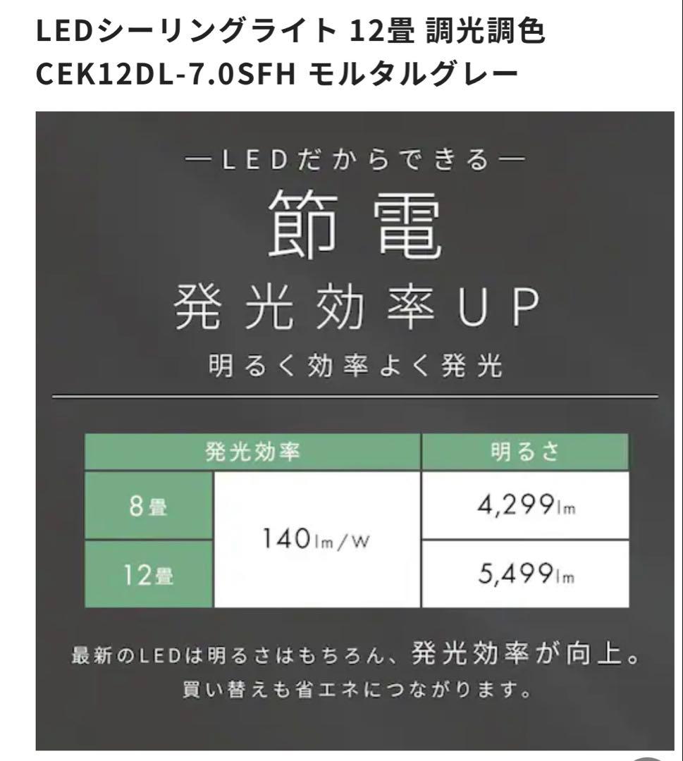【新品未開封】LEDデザイン・シーリングライト（週末限定お値下げ中）