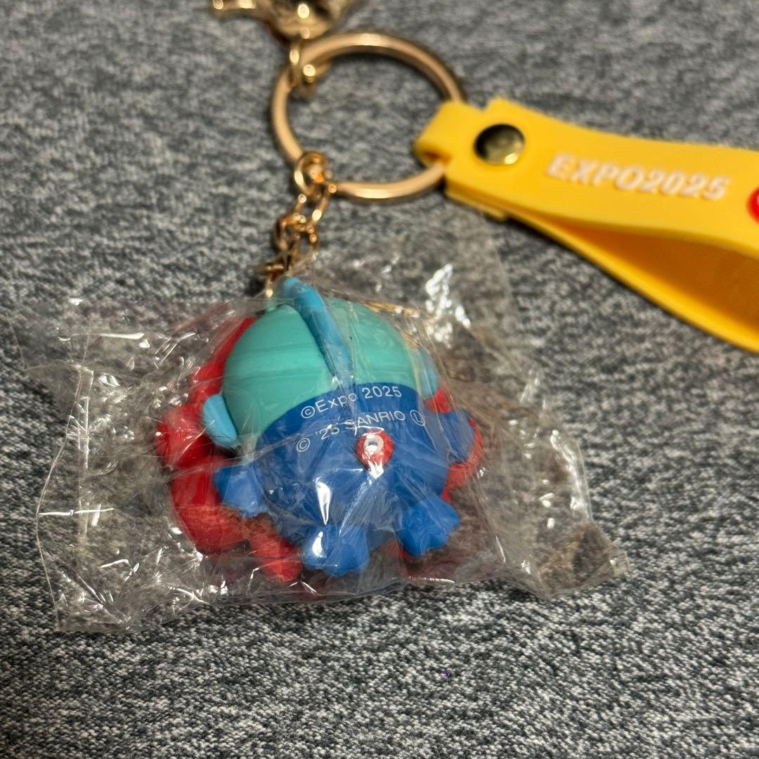 万博会場内限定 ミャクミャク サンリオ キーホルダー ハンギョドン タグ付き