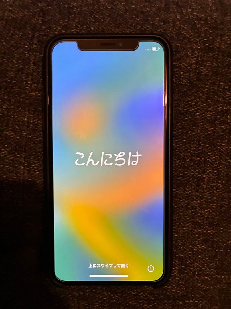iPhoneX 256GB シルバー