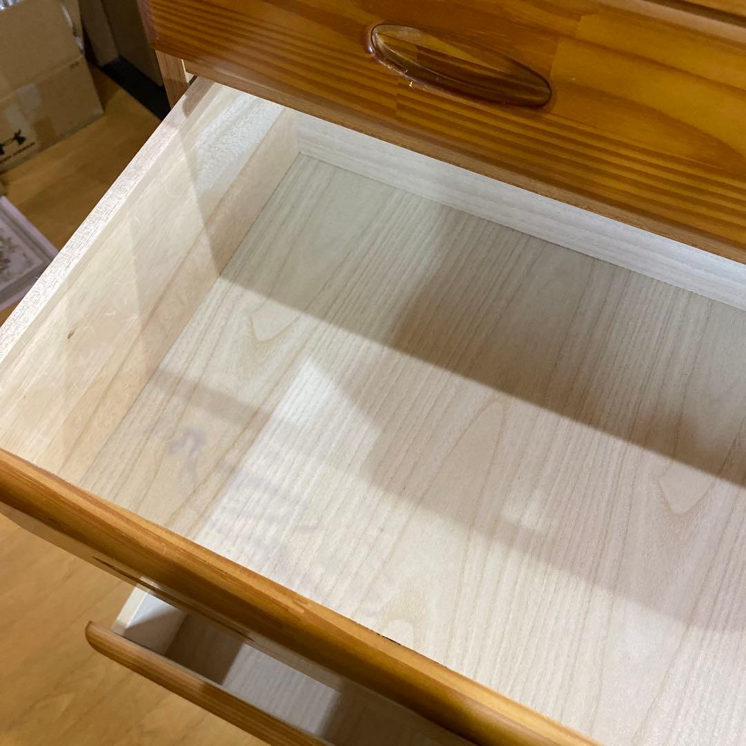 F*o様 【たんす】カントリー調 木製 チェスト　日本製　引き出し　箪笥