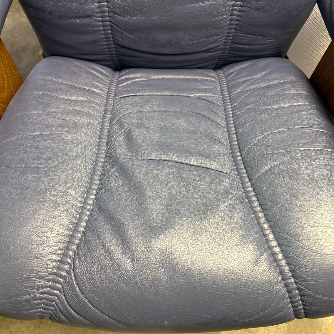 【札幌限定】エコーネス ストレスレスチェア レザー リクライニングチェア