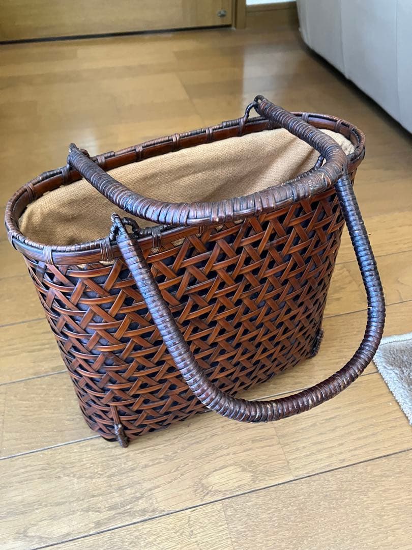 山葡萄かごバッグ