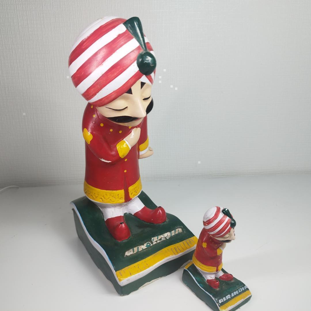 マハラジャ Air India インド航空 フィギュア マスコット 7 hA7A