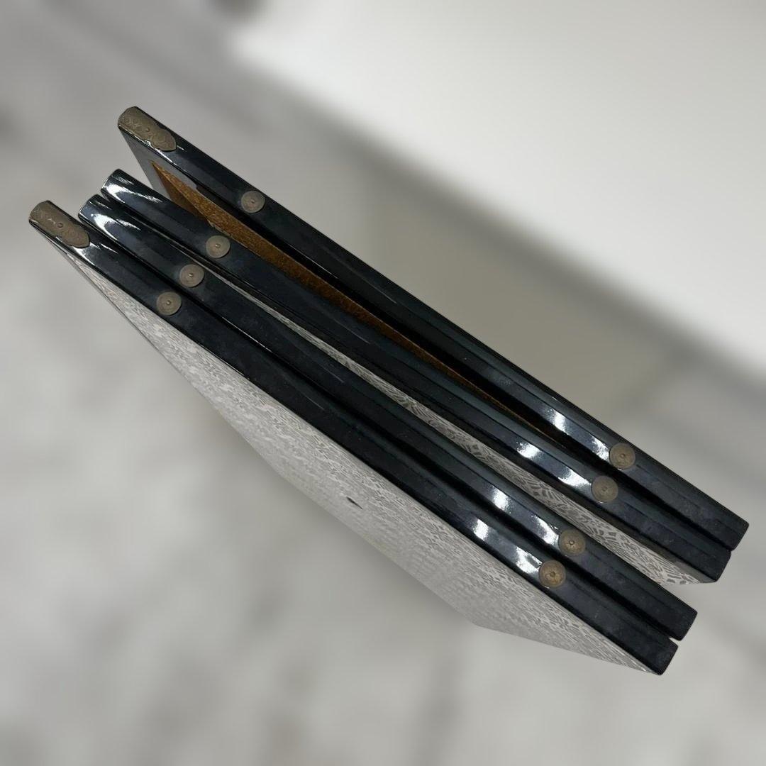 ◇金箔 屏風 鶴と白梅 春浦