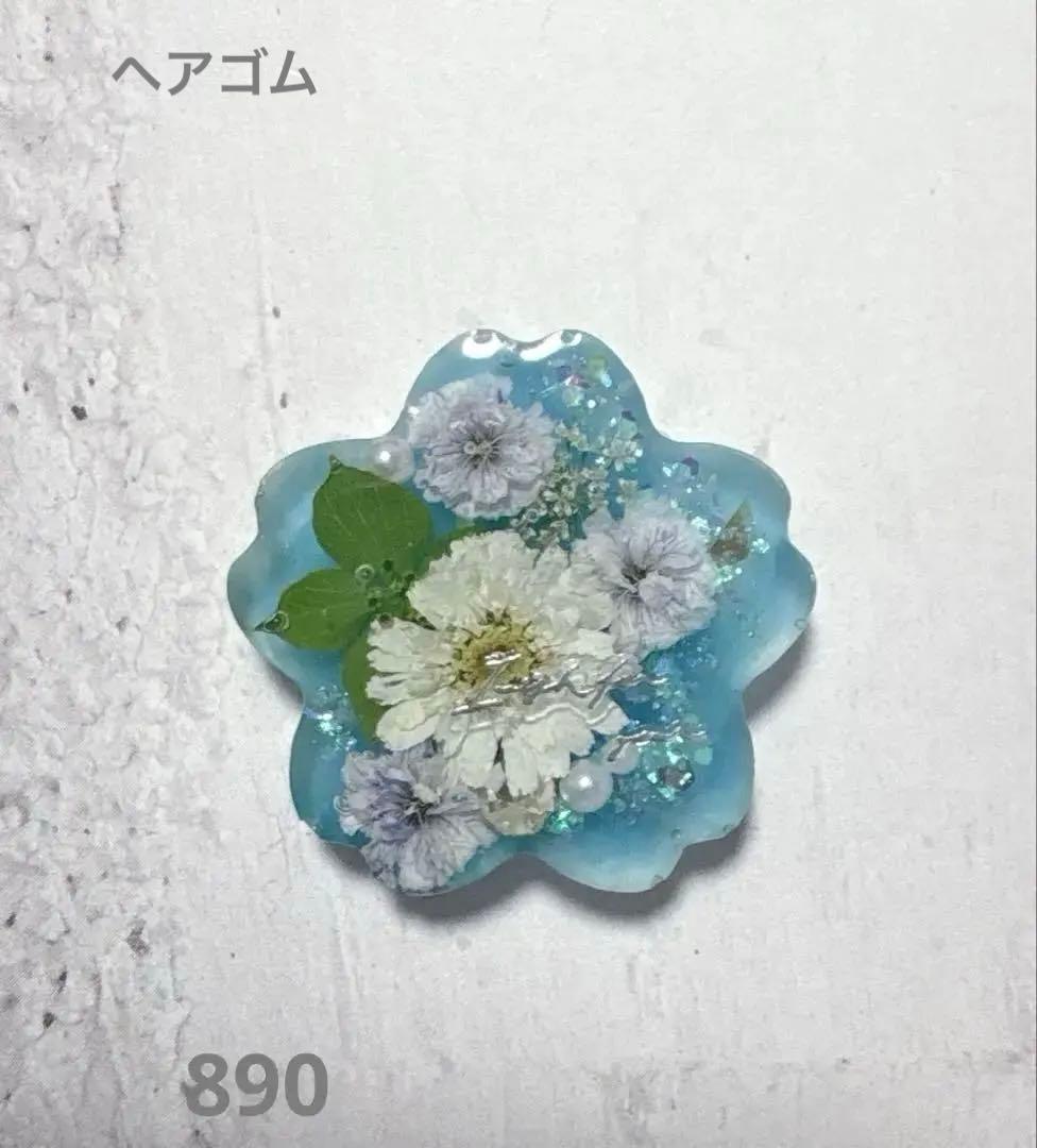 にゃこす(ΦωΦ)さま　レジン　ハンドメイド　ヘアゴム