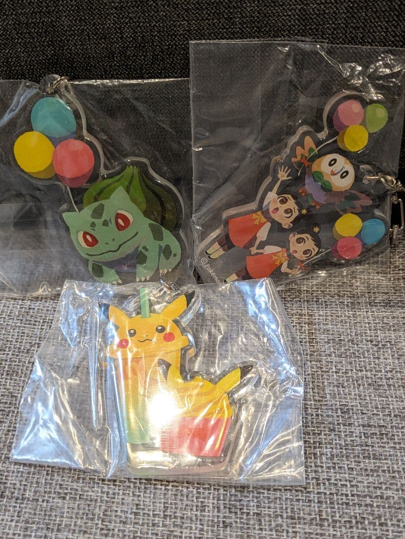 ポケモンセンター限定 アクリルキーホルダー メガトウキョーR セット