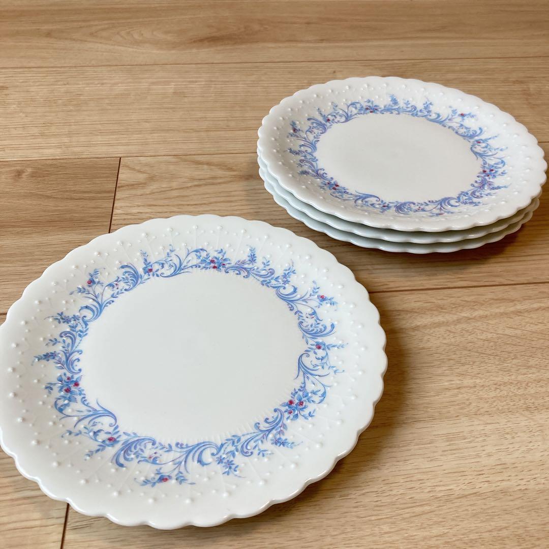 【美品】リモージュ 4枚セット　19cm プレート　中皿