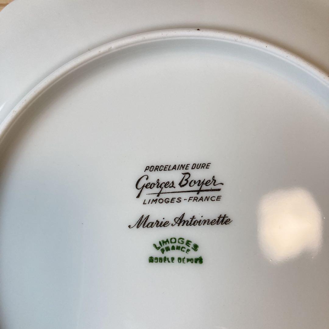 【美品】リモージュ 4枚セット　19cm プレート　中皿