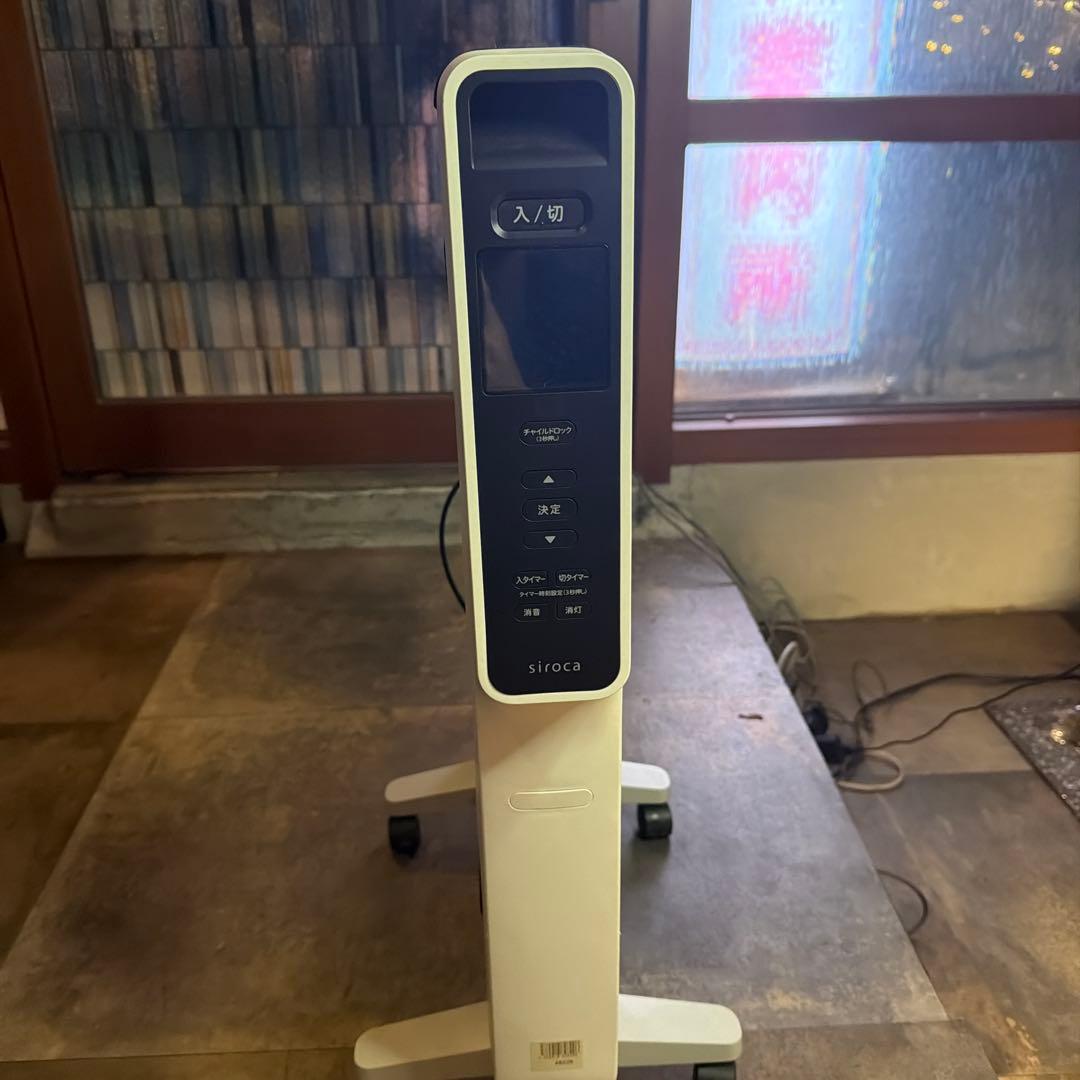 siroca ヒーターAC100V キャスター付き
