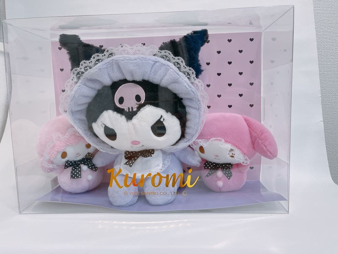 サンリオ クロミ マイメロディ ピアノ ぬいぐるみ ３Pセット 生産限定品
