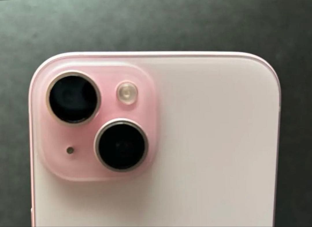 iPhone 15 128GB Pink バッテリー100%美品 動作良好