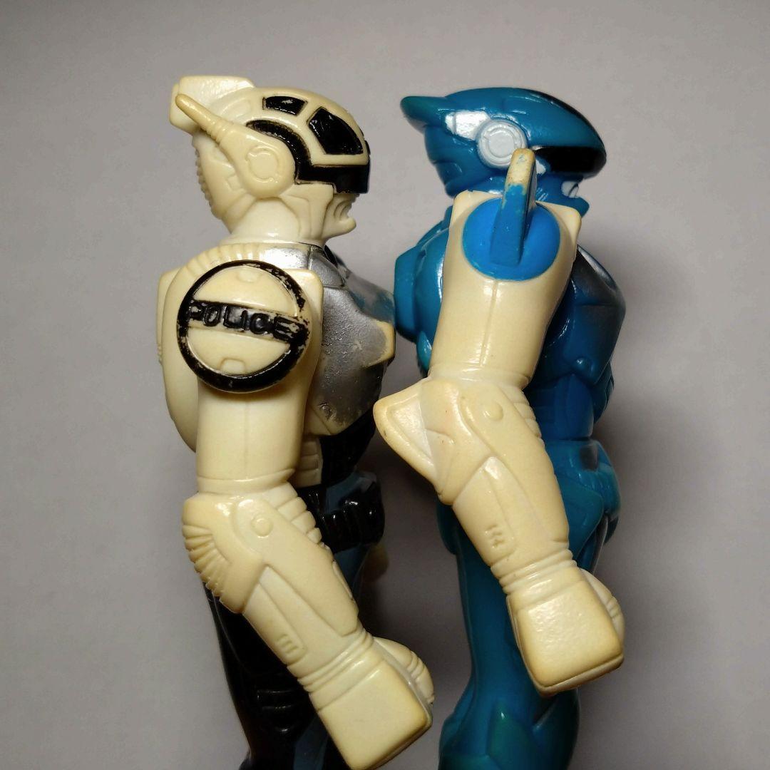 電脳警察サイバーコップ　ソフビ　フィギュア