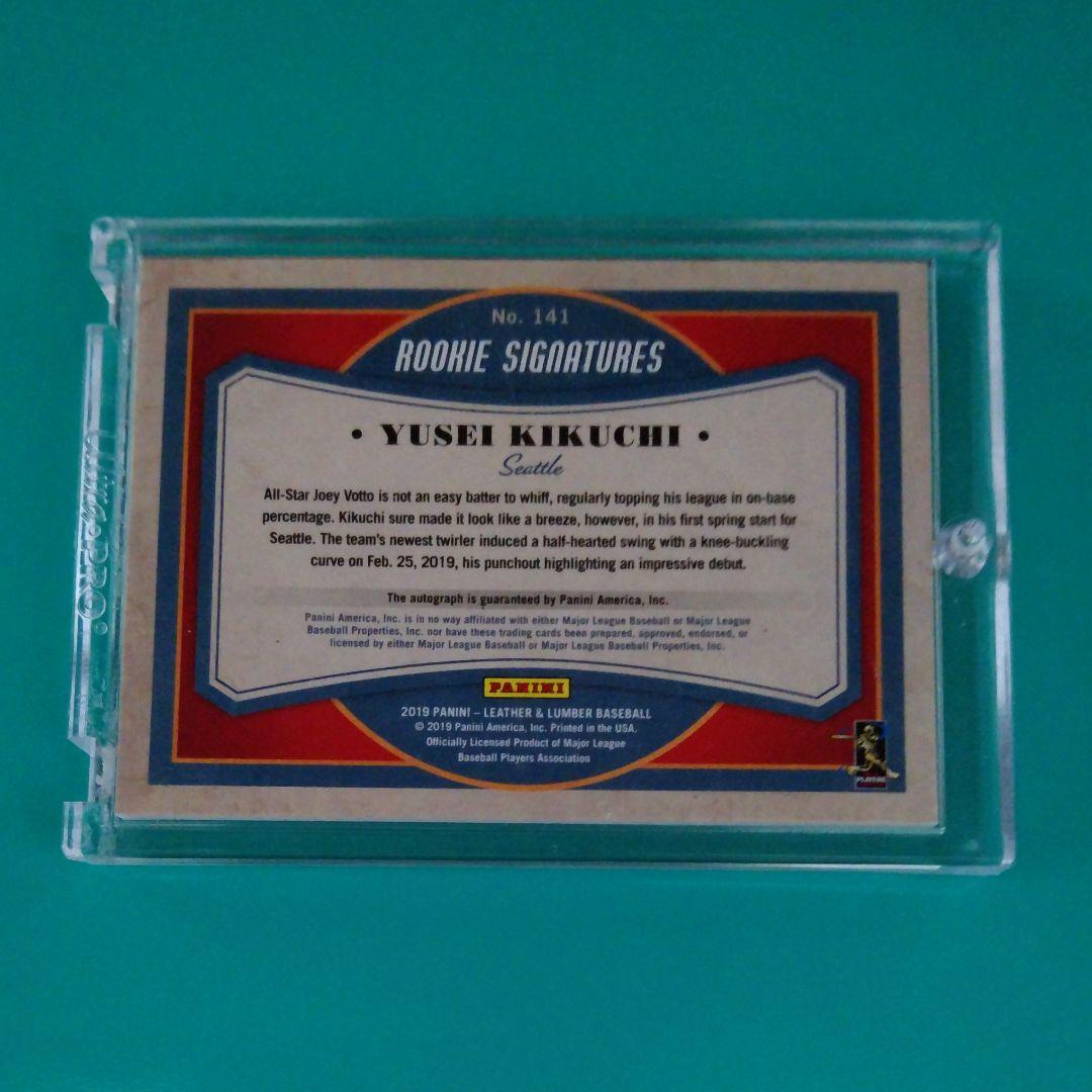 菊地選手 直筆サインボールカード 74/149 レア 美品