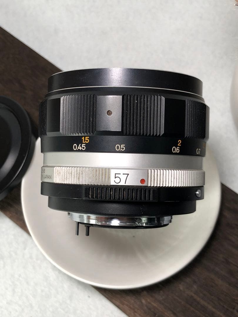 レア　希少　前期型　konica 57mm f1.2 ARマウント