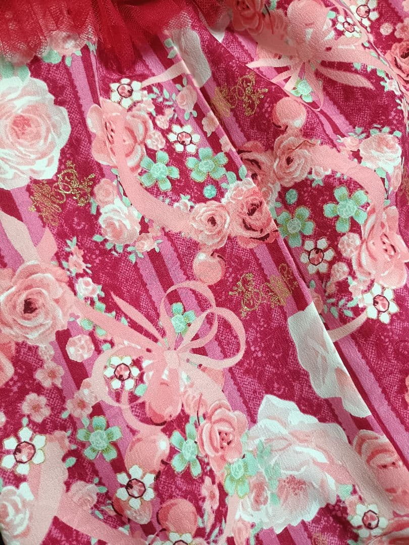 七五三　3歳　メゾピアノ　Mezzo Piano 被布セット　4点セット