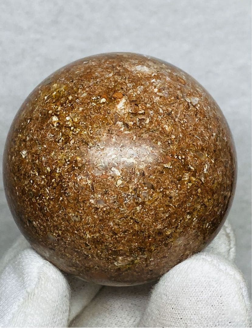 45.6㍉　ブラック・白・水晶宝石&ゴールド鉱物共生 天然石 希少　自動開運