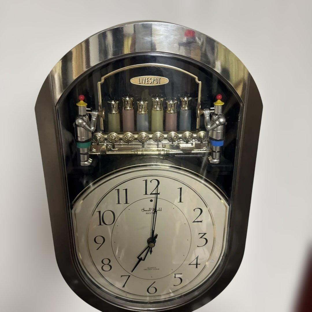 リズム時計 スモールワールドライブからくり時計