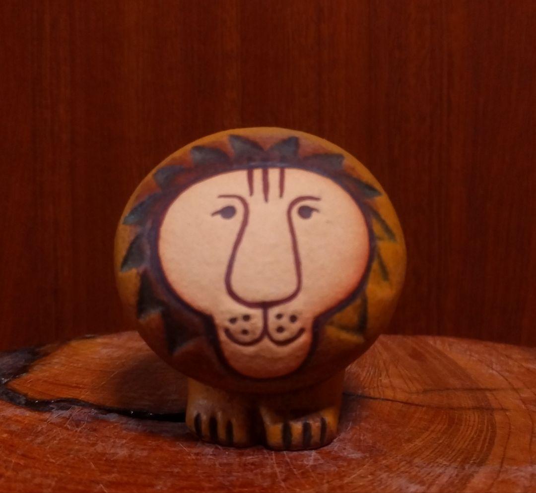 リサラーソン ライオン 大中小キーホルダー ４点セット 美品