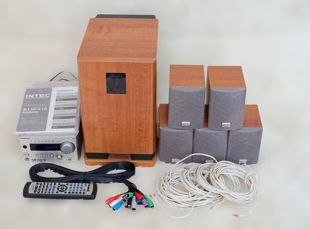 ONKYO INTEC155 デジタルホームシアターシステム BASE-V10X