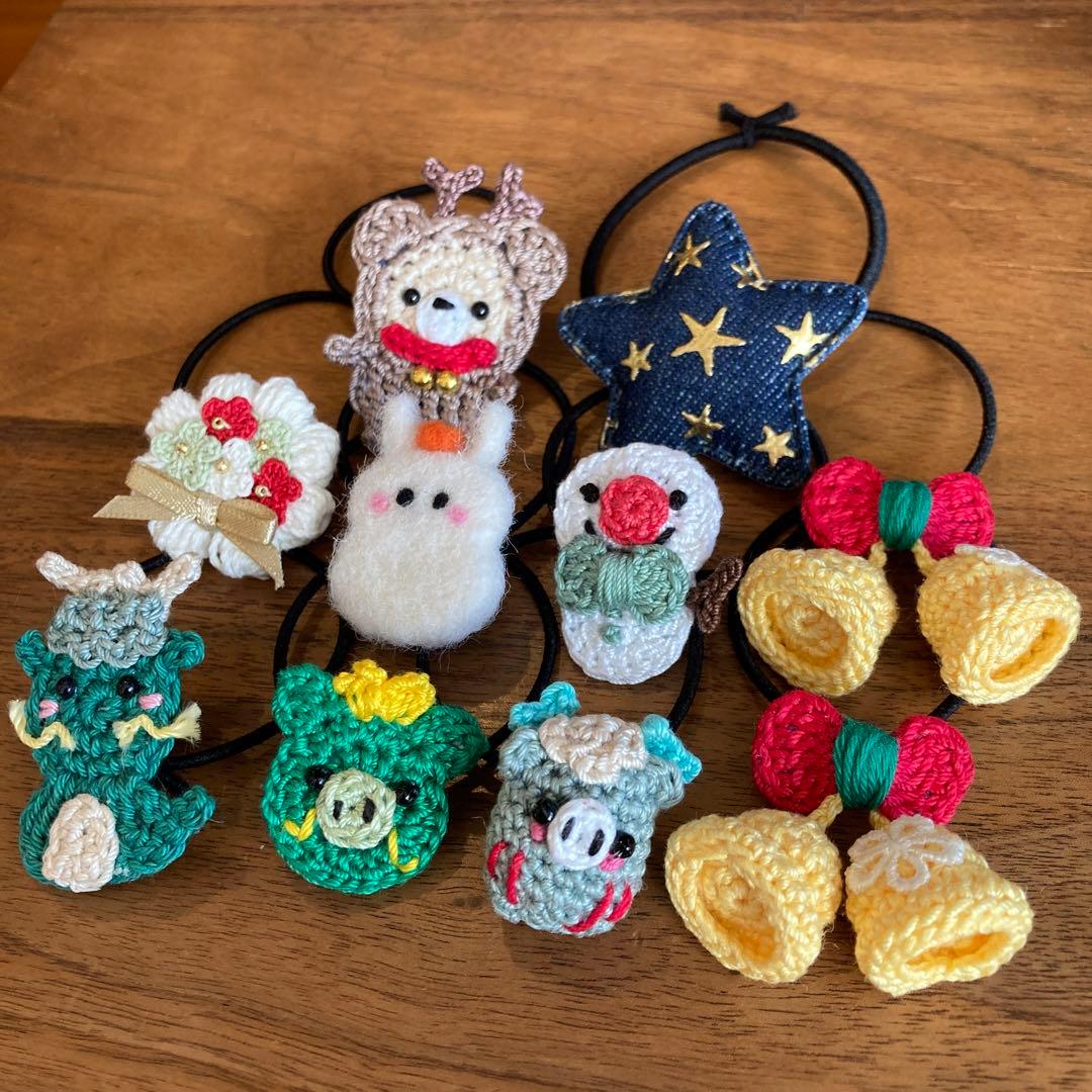 リブラ☆様ご確認用☆ハンドメイド　ヘアゴム