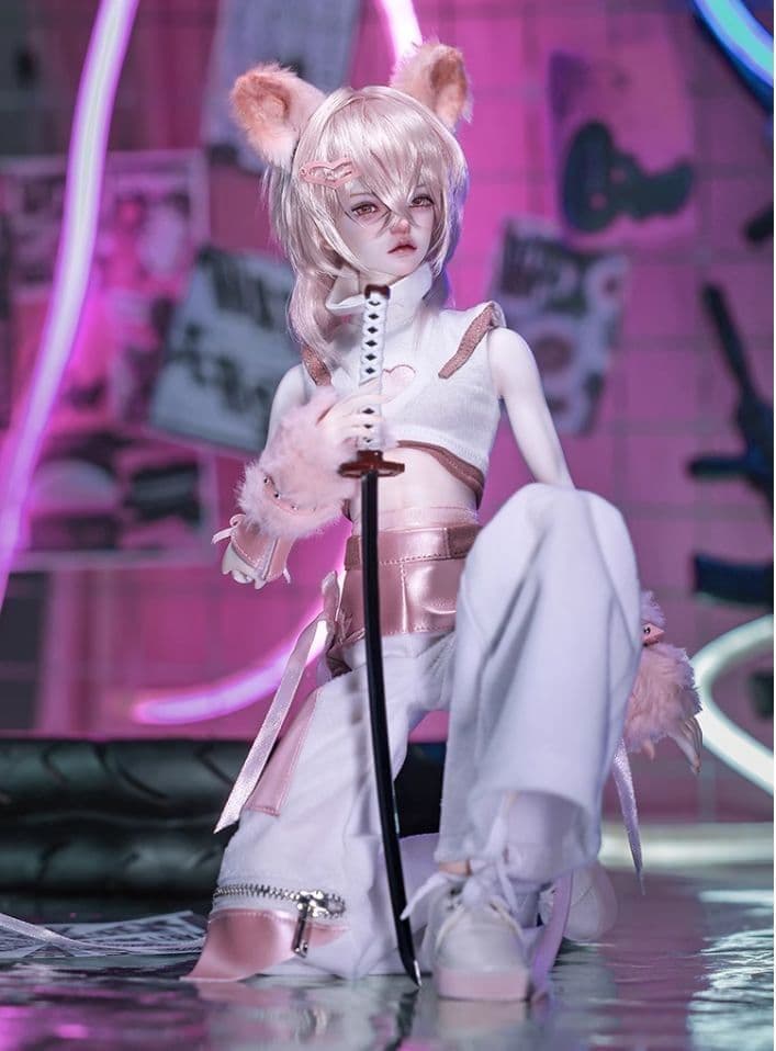 AX995 BJD 1/4 ドール本体 Jill 球体関節人形 ハンドメイド