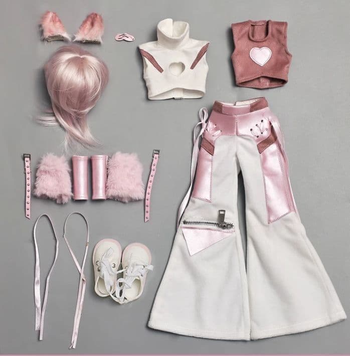 AX995 BJD 1/4 ドール本体 Jill 球体関節人形 ハンドメイド