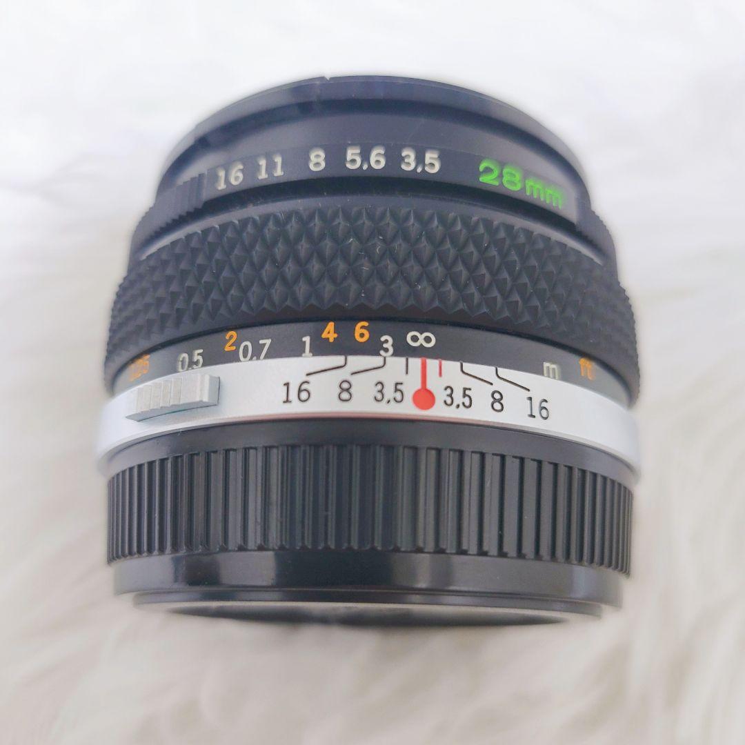 【すぐ使える!】美品オリンパス AUTO-W 28mm f/3.5 動作確認済み