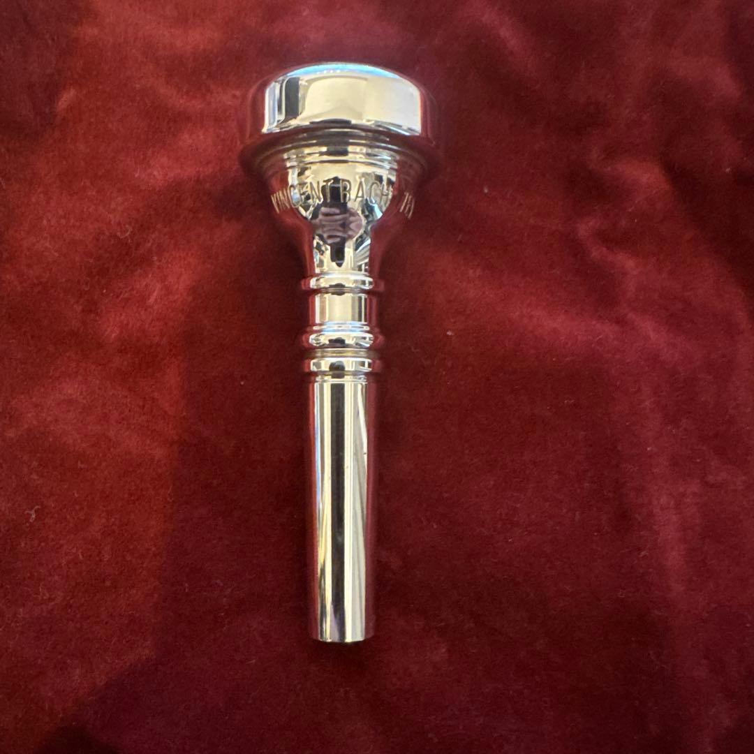 【美品】Bach 7EW コルネットマウスピース(ピッコロに使えます)
