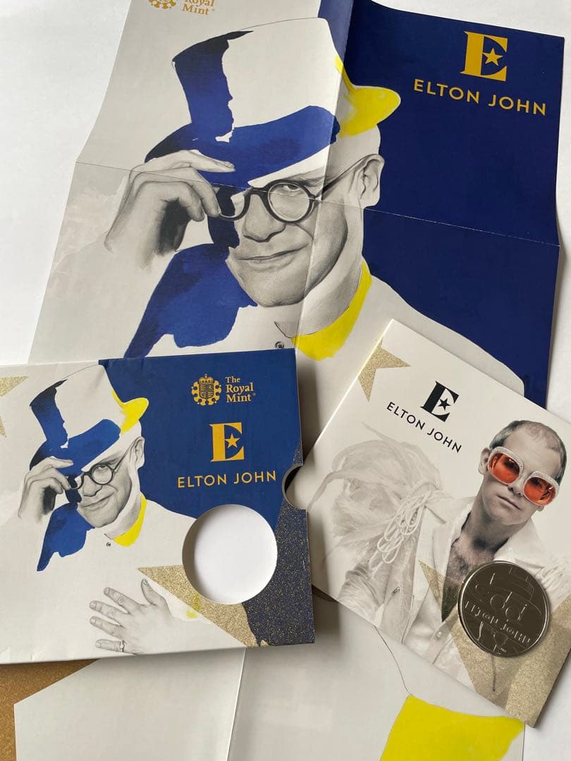 ELTON JOHN MUSIC LEGENDS UK £5 記念2020