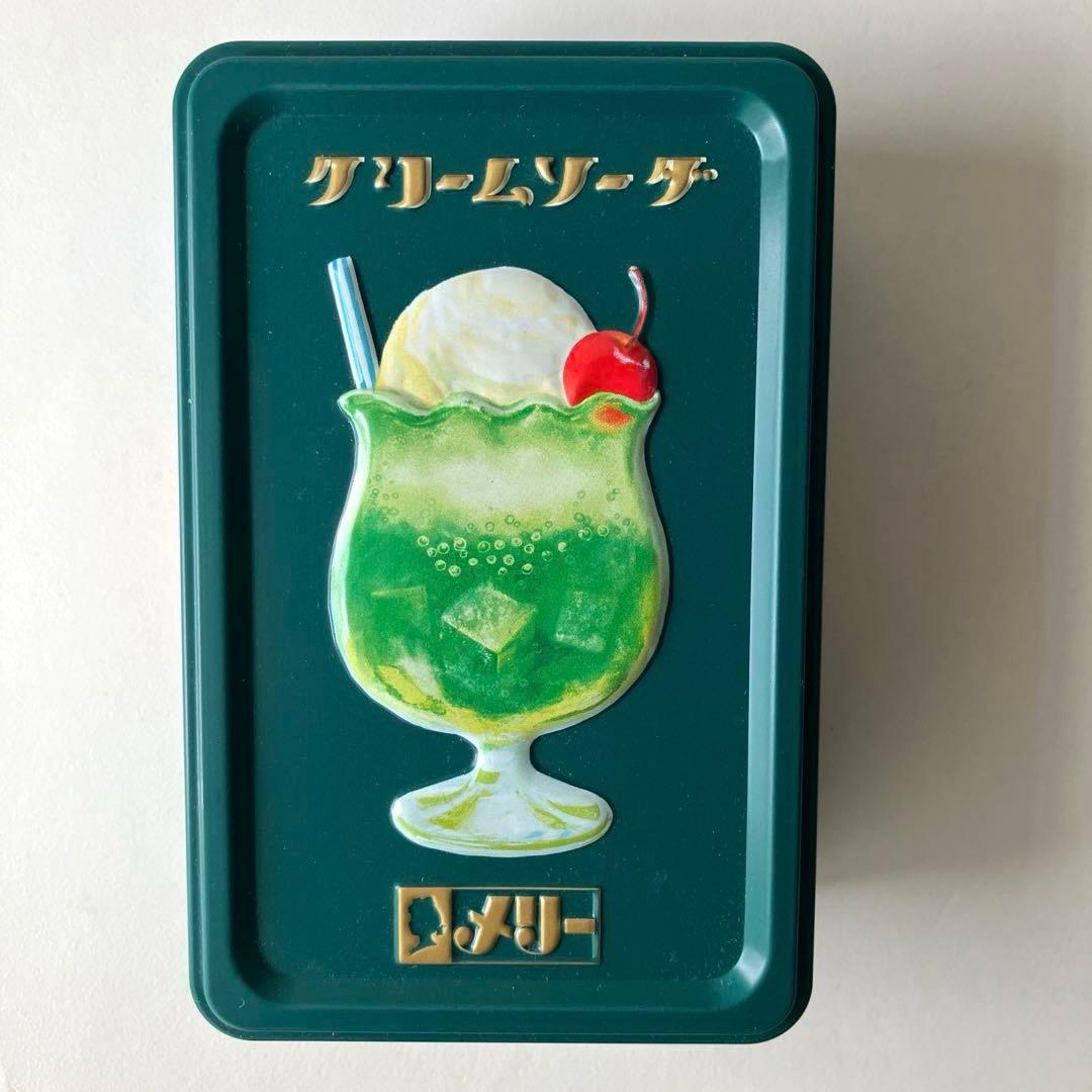 メリーチョコ 2023 レトロ喫茶 空缶4缶セット はじけるキャンディチョコ