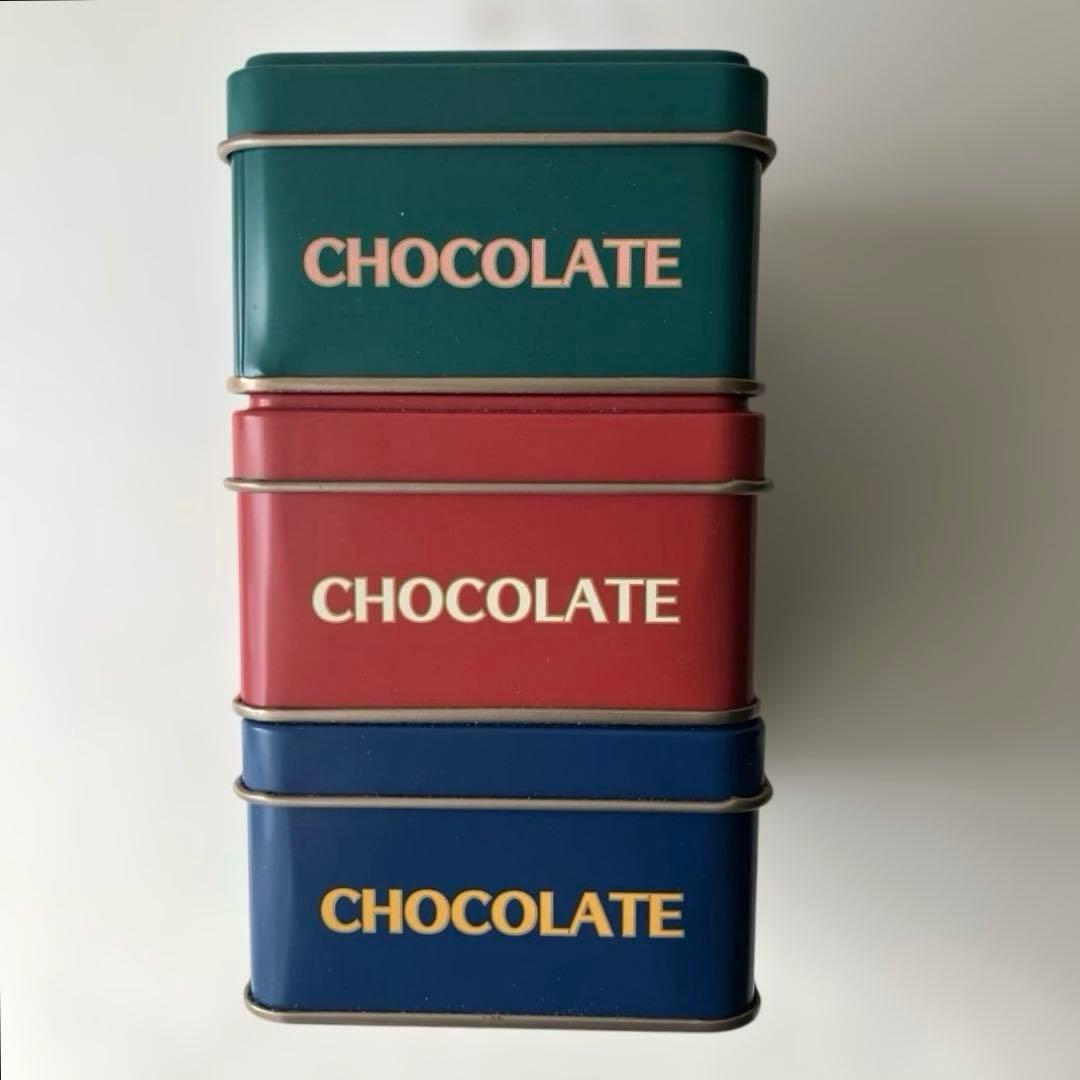 メリーチョコ 2023 レトロ喫茶 空缶4缶セット はじけるキャンディチョコ