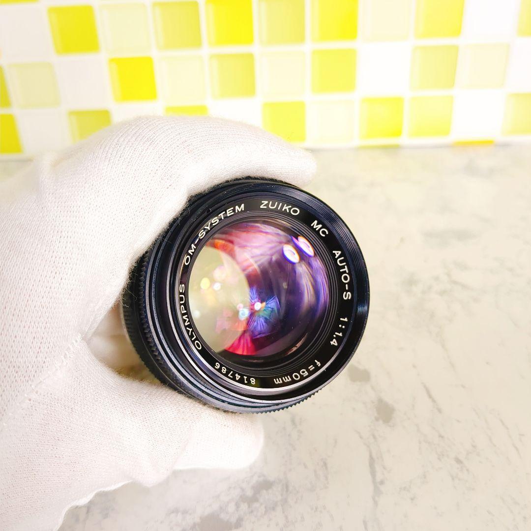 OLYMPUS ZUIKO MC AUTO 50mm f1.4 単焦点 レンズ