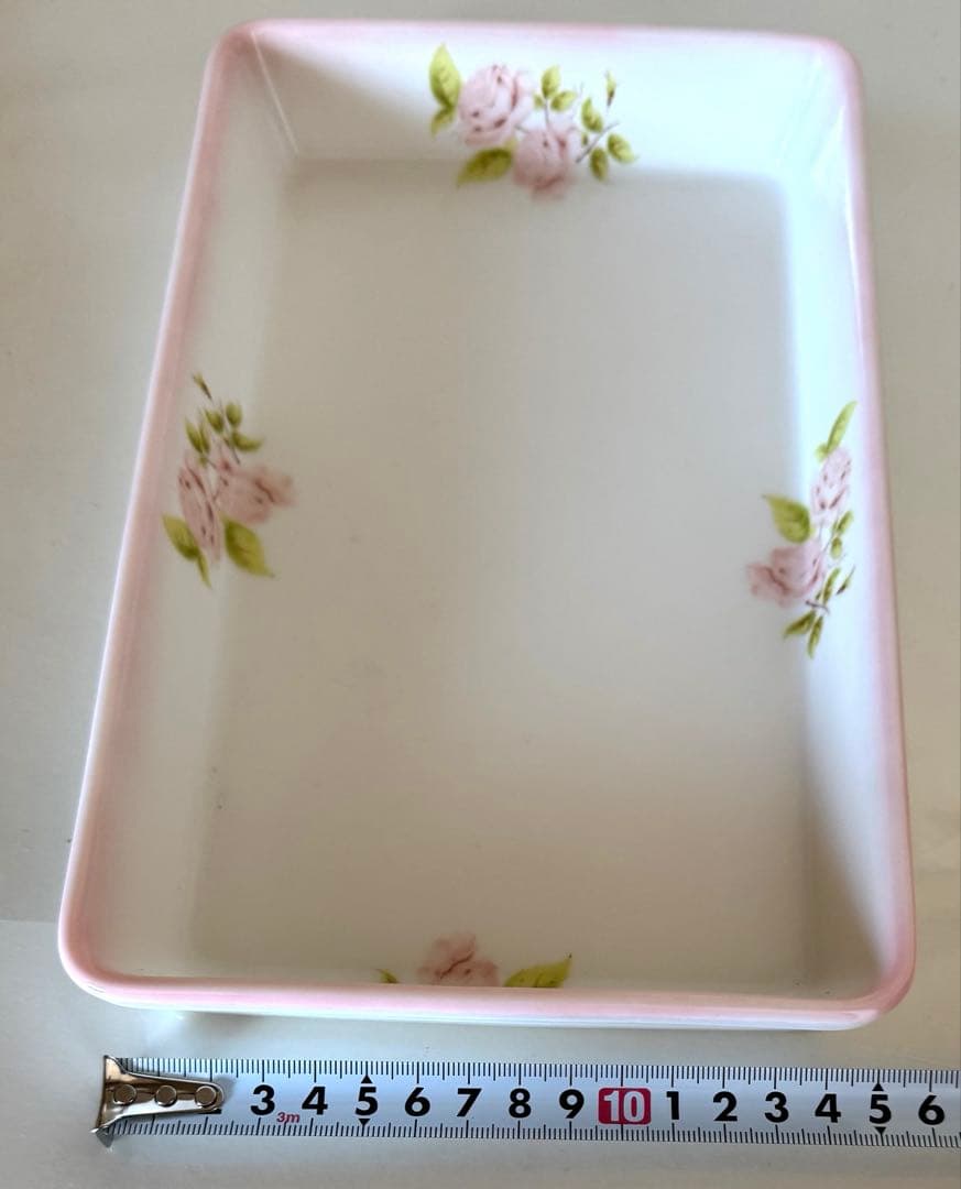 イマンダイアナローズＷ 角バット陶器
