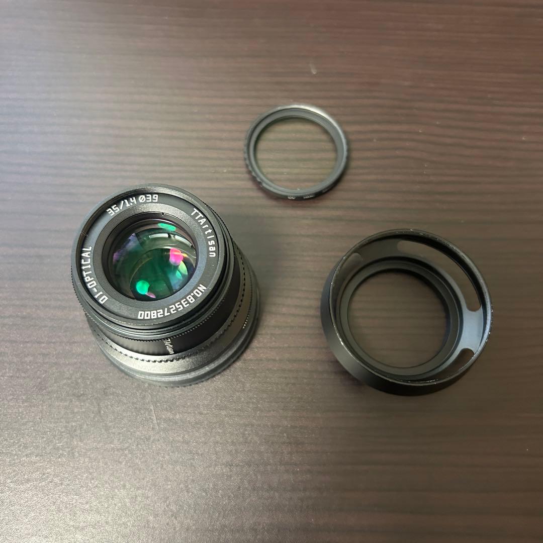 【並品】TTArtisan 35mm f/1.4 レンズ【Sony】