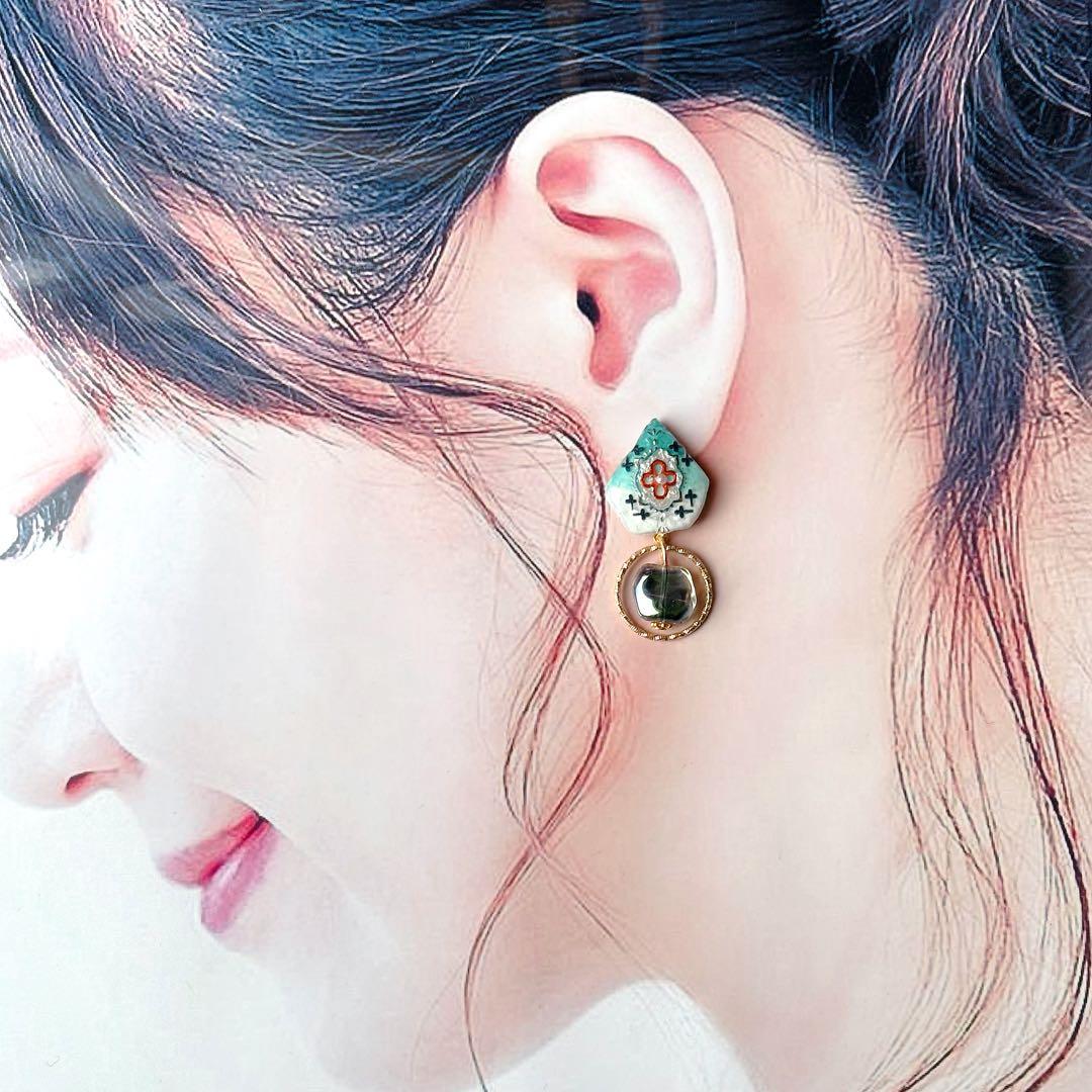 メリー号様☆441 蝶バネイヤリング