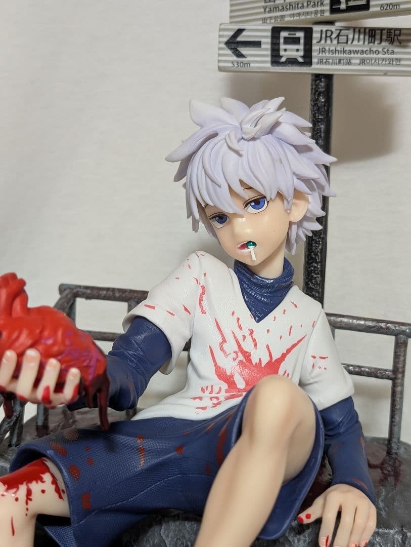 HUNTER×HUNTER　ハンターハンター　キルア　フィギュア　塗装完成品